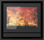 Recuperador de Calor a Lenha Classic E701 Preto | EGNIZ
