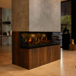 Lareira Elétrica VISTA 130 III TRILATERAL