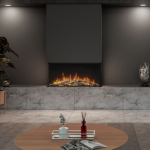 Lareira Elétrica VIVENTE PLUS 75 TRILATERAL