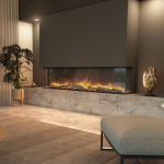 Lareira Elétrica VIVENTE PLUS 150 TRILATERAL