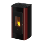 Salamandra a Pellet Ventilada PERLA 7 Laterais em aço