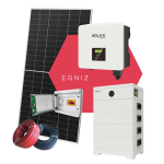 Kit Solar Híbrido de Autoconsumo EGNIZ-3KW MONOFÁSICO – M500W
